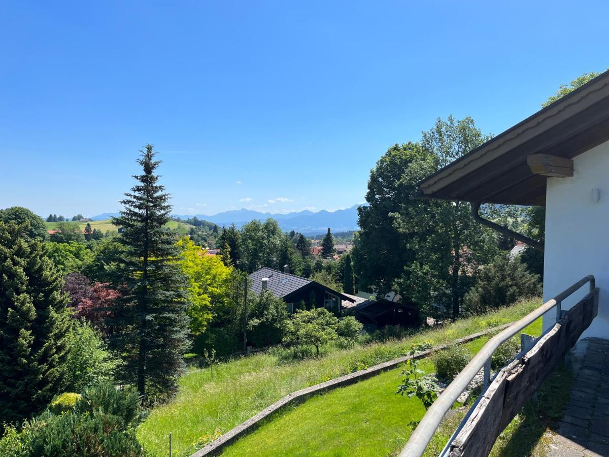 Schöner Ausblick Bad Kohlgrub Exterior foto